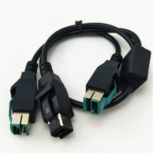 OEM Factory Communication Data Cable 12V Male to 5V Male Powered USB Data Cable
